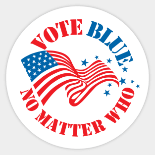 Vote Blue Sticker